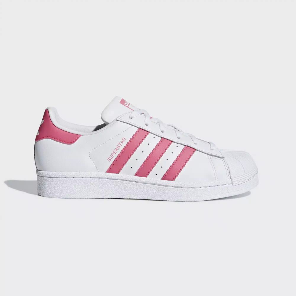 Adidas Superstar Tenis Blancos Para Niña (MX-35511)